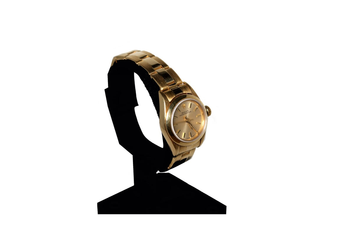 Rolex Lady Date 26 18kt Gold Dial Automatik Damenuhr Ref. 69172
