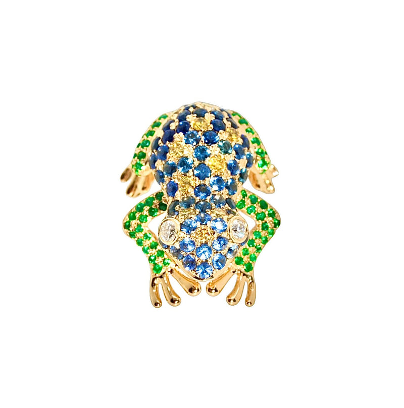 Marco Lino "The Frog" aus  750er Gelbgold1