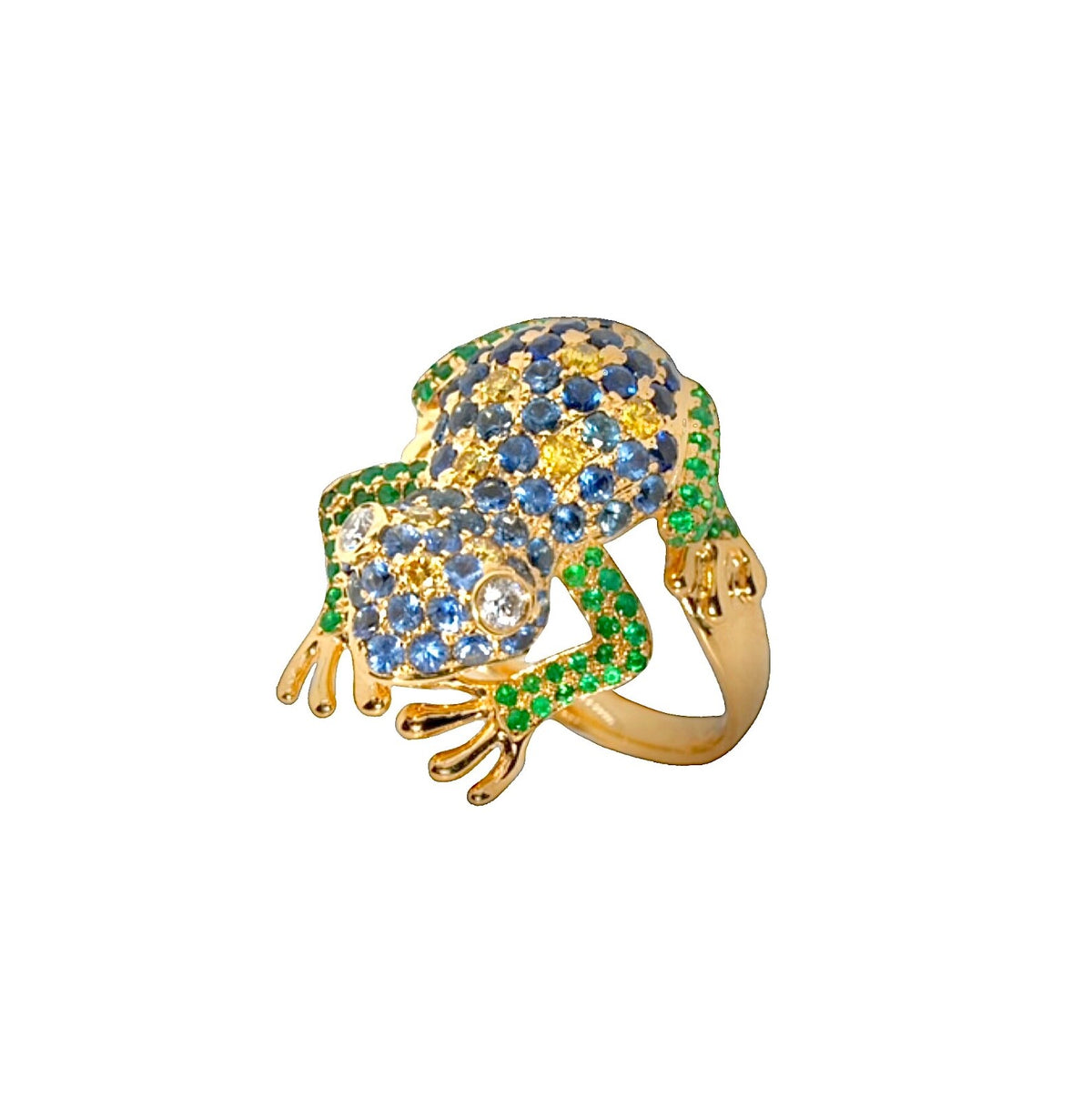 Marco Lino "The Frog" aus  750er Gelbgold0