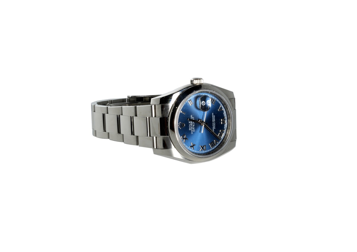 Rolex Datejust 36 blaues Zifferblatt  Baujahr 20191