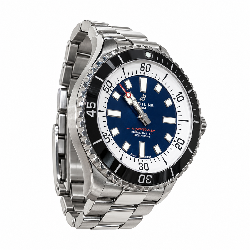 Breitling Superocean – Schrägansicht