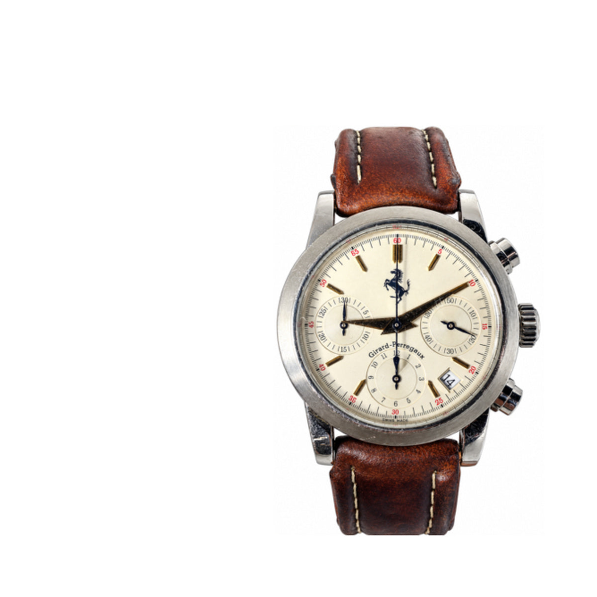 Girard-Perregaux Ferrari Chronograph – Hochkantansicht