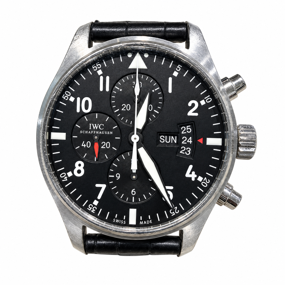 IWC Fliegerchronograph – Vorderansicht