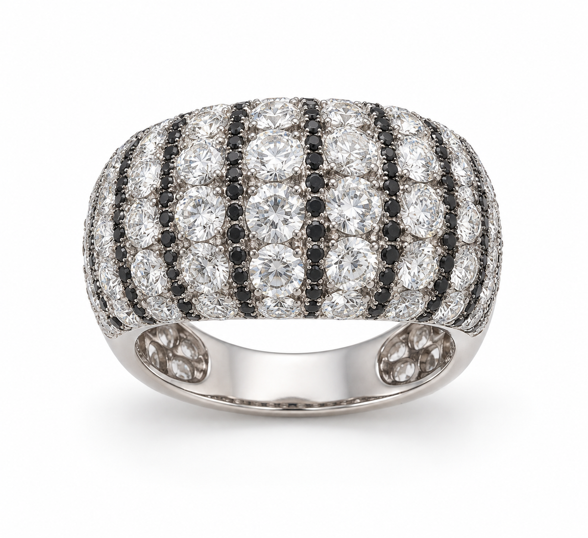 Brillantring · 3,00 ct F/VS · Größe 54