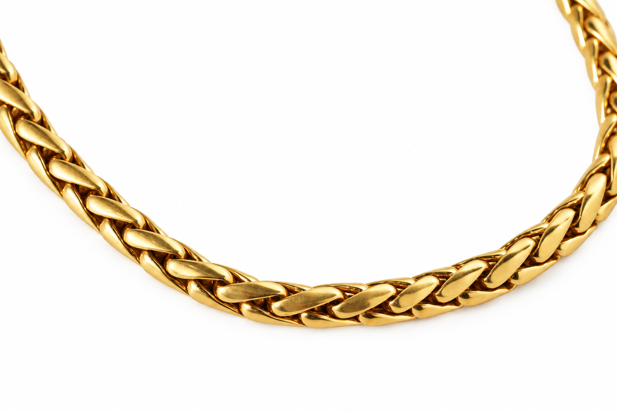 Goldkette · Flechtdesign