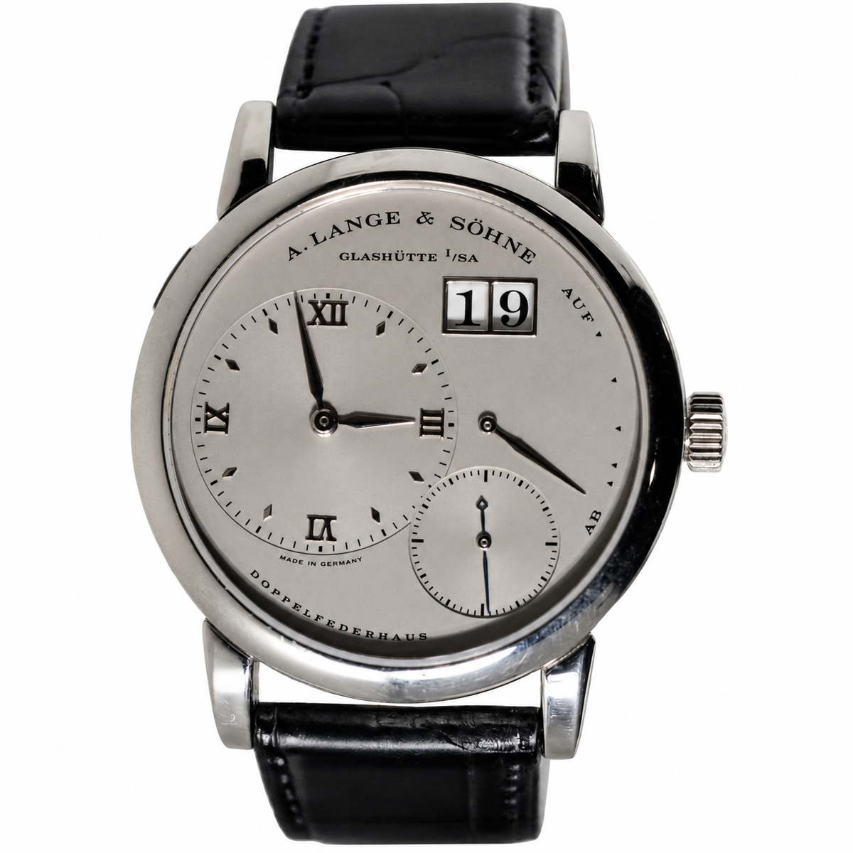 A. Lange & Söhne Lange 1 Platin – Zifferblatt