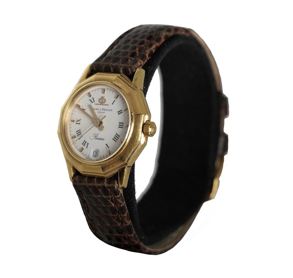 Baume et Mercier Riviera Damenuhr in 750er Gold Ref: 83212 17602301